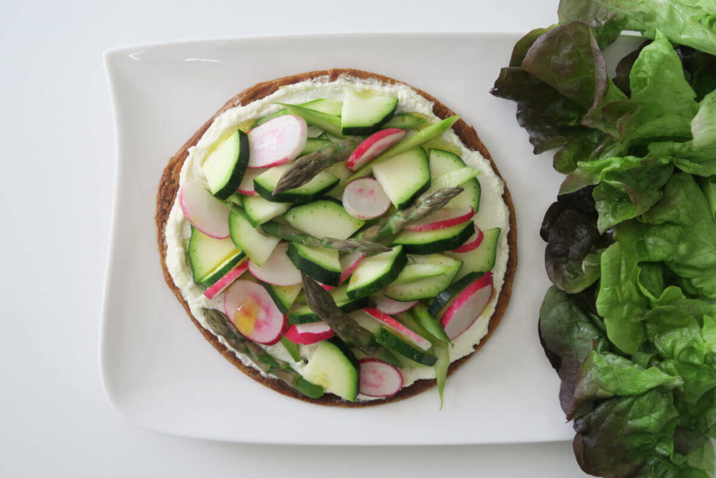 Tarte feuilletée aux légumes de printemps d’Yves Camdeborde