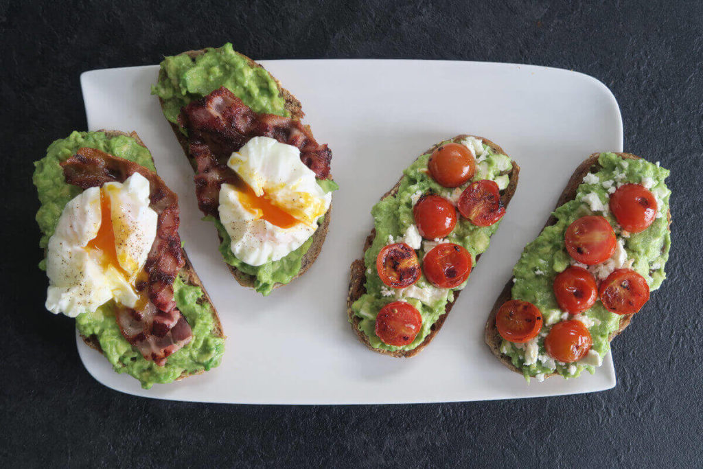 Avocado toasts