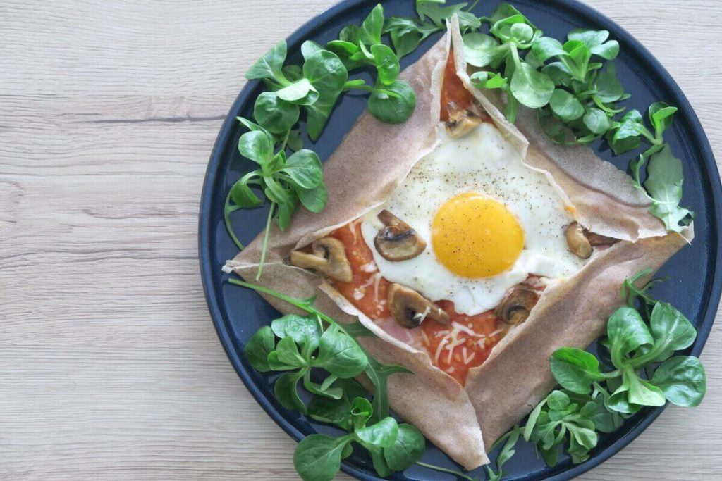 Galette salée au blé noir