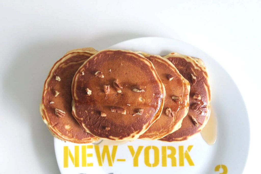 Les véritables pancakes Américains