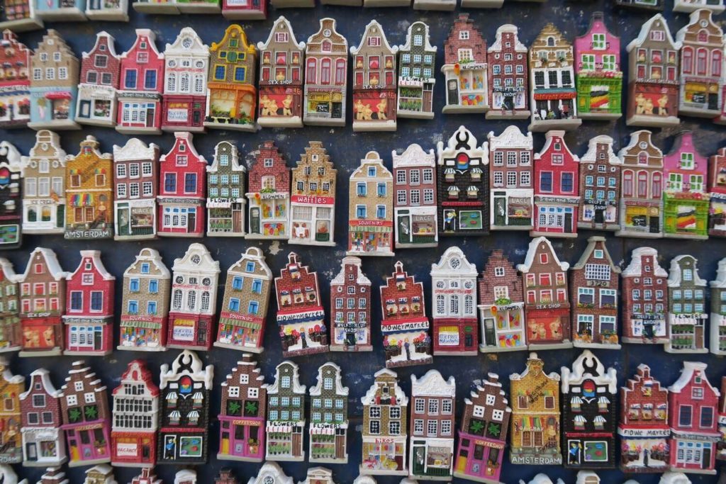 Amsterdam - Magnets maisons typiques