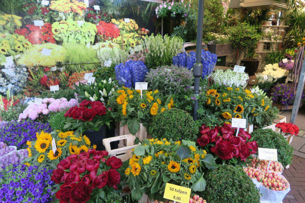 Amsterdam - Marché aux fleurs de Bloemenmarkt