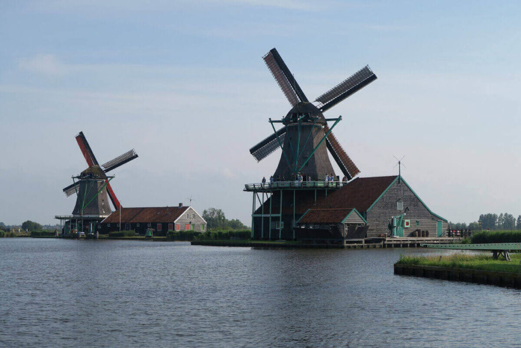Les moulins à vent de Zaanse Schans