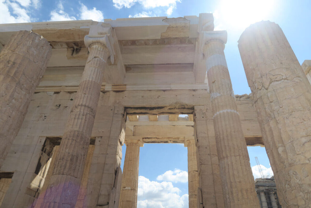 Athènes - Acropole - Les Propylées