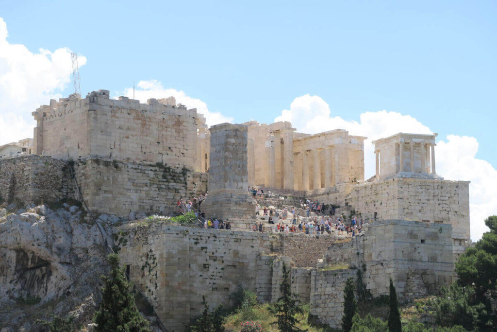 Athènes - Acropole - Les Propylées
