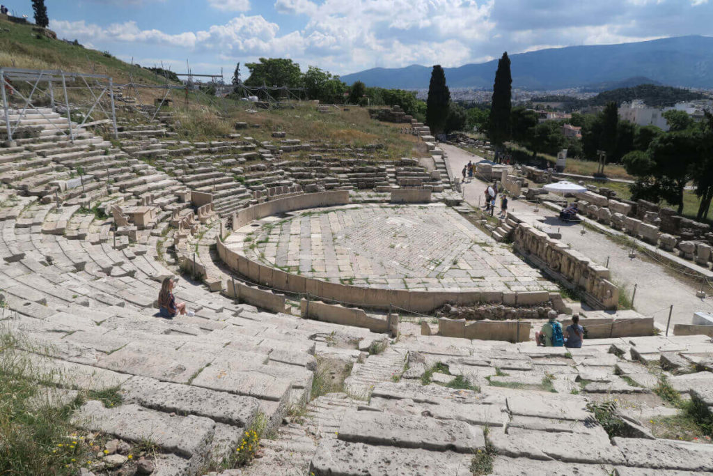 Athènes - Acropole - Théâtre Dionysos