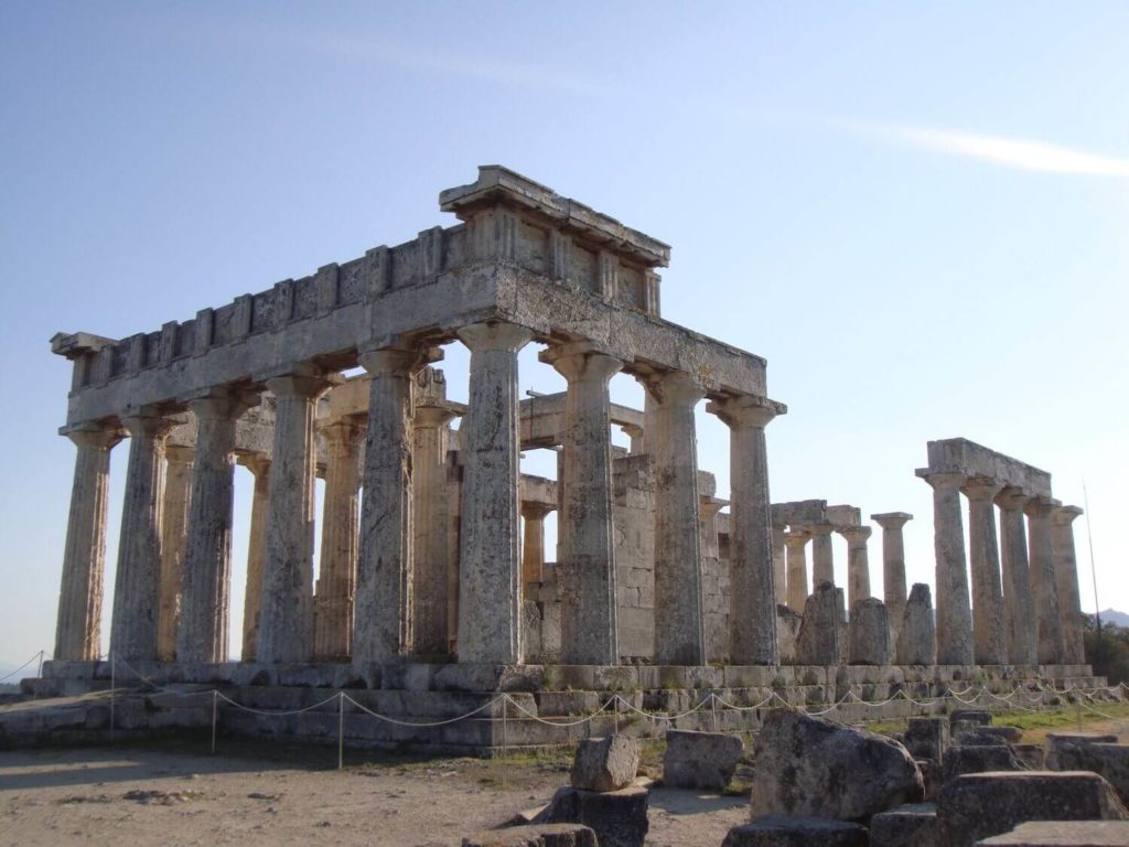 Grèce - Egine - Temple d'Aphaia