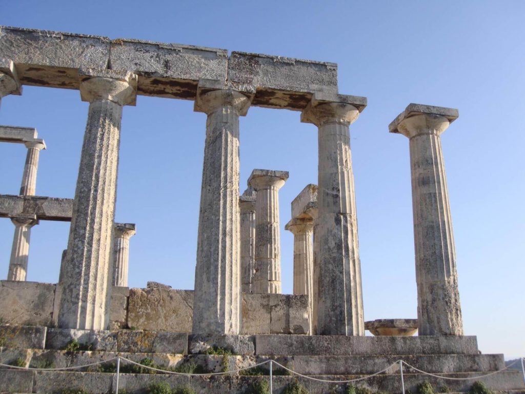 Grèce - Egine - Temple d'Aphaia