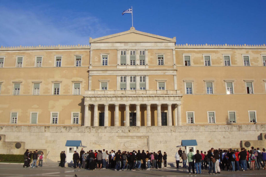 ♥ Place Syntagma et le parlement