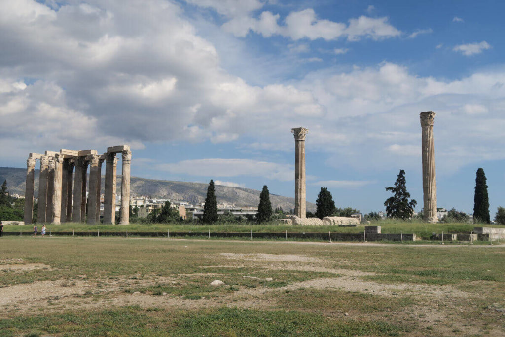 Athènes - Temple de Zeus