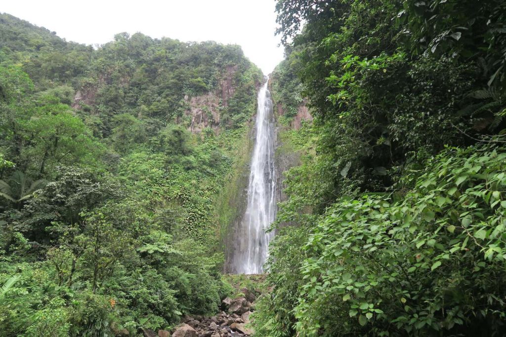 Guadeloupe - Deuxième chutes du Carbet