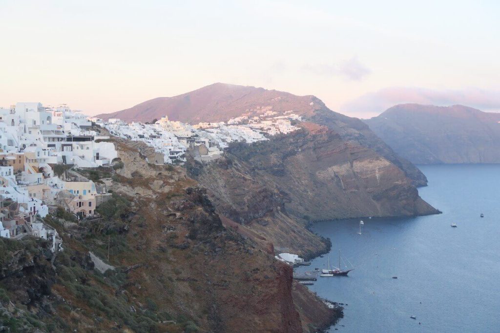 Santorin - Coucher de soleil à Oia