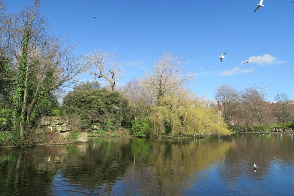 Dublin - St Stephen's Green park