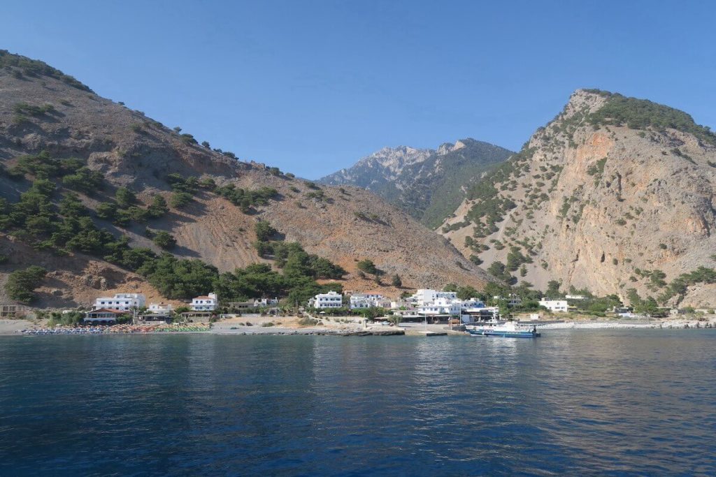 Crête - Le village d'Agia Roumeli