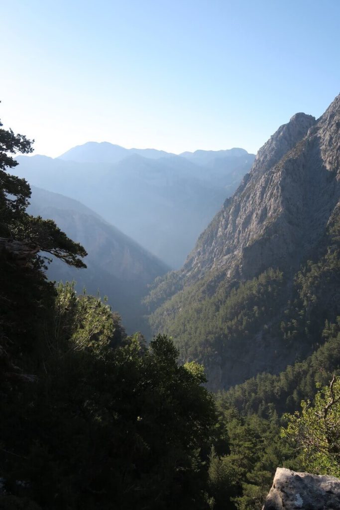 Crête - Les gorges de Samaria