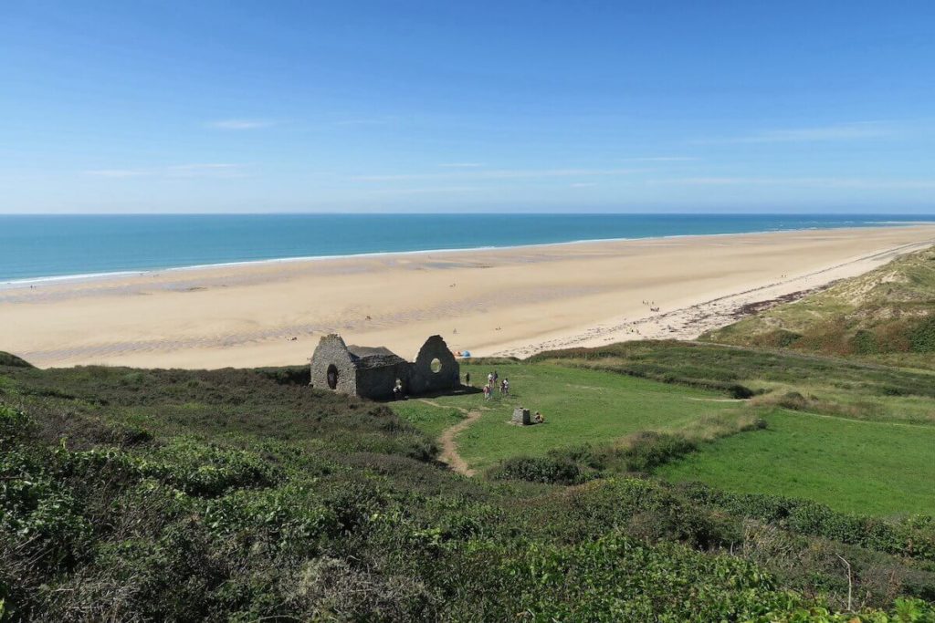 Normandie - La plage de la vieille église