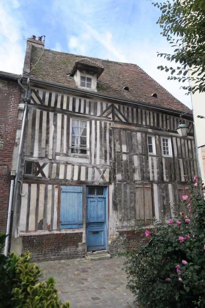 Normandie - Honfleur - Une maison de la rue des petites boucheries