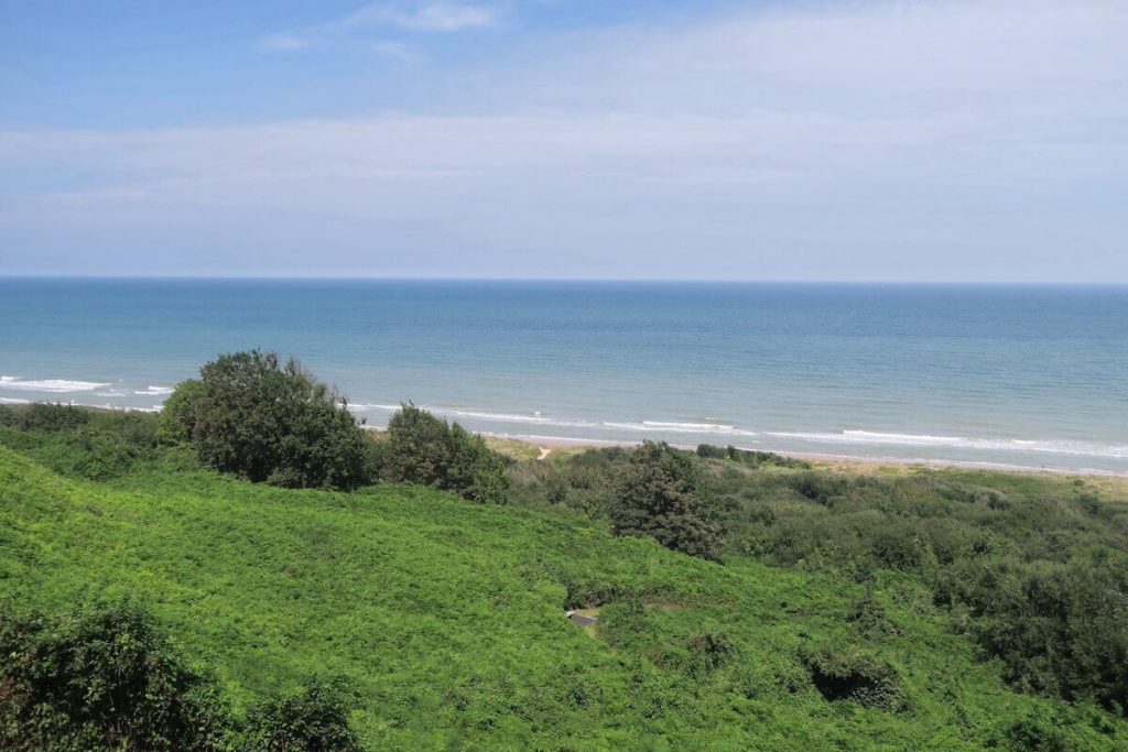 Normandie - Vue sur Omaha Beach