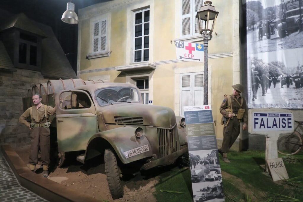 Normandie - Un camion de transport utilisé pendant la guerre