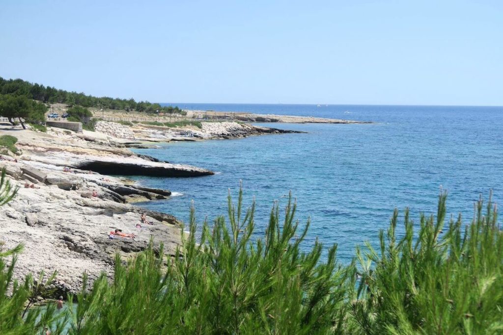 Côte Bleue - La côte après Sausset-les-Pins