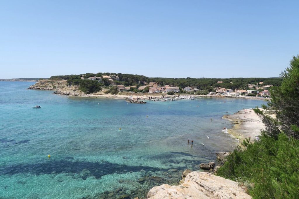 Côte Bleue - Le village de Sainte-Croix