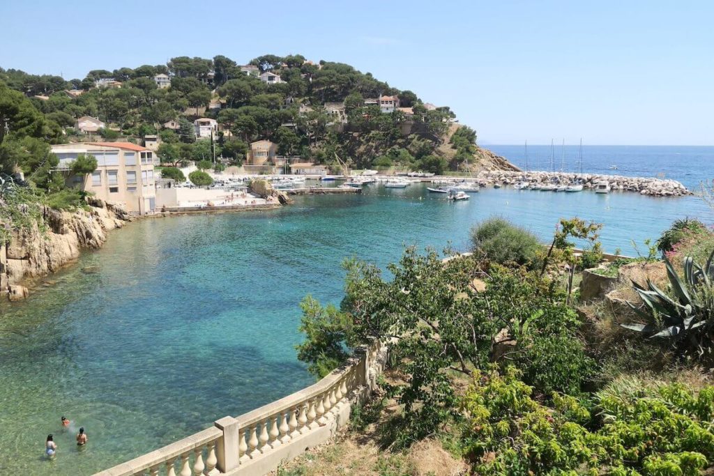 Côte Bleue - Arrivée à La Redonne