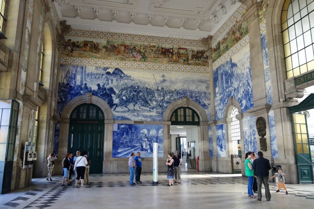 Porto - La gare São Bento